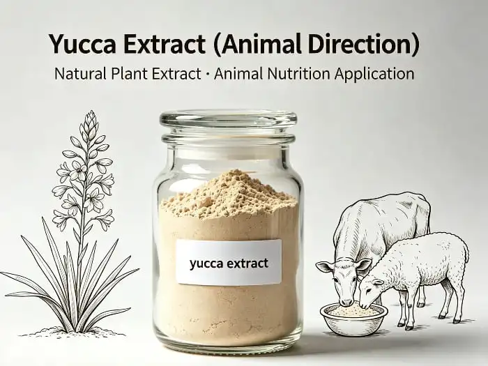Yucca Extract: an Inevitable For Animal Health